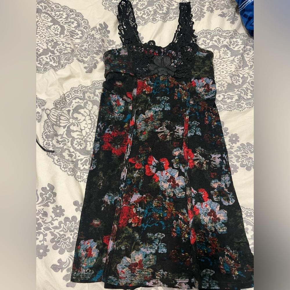 Free people lacy body dress